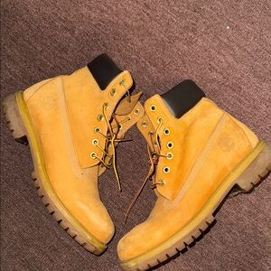 Timberland Wheat Nubuck Boots